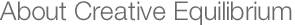 About Creative Equilibrium Graphic and Web Design Inc.